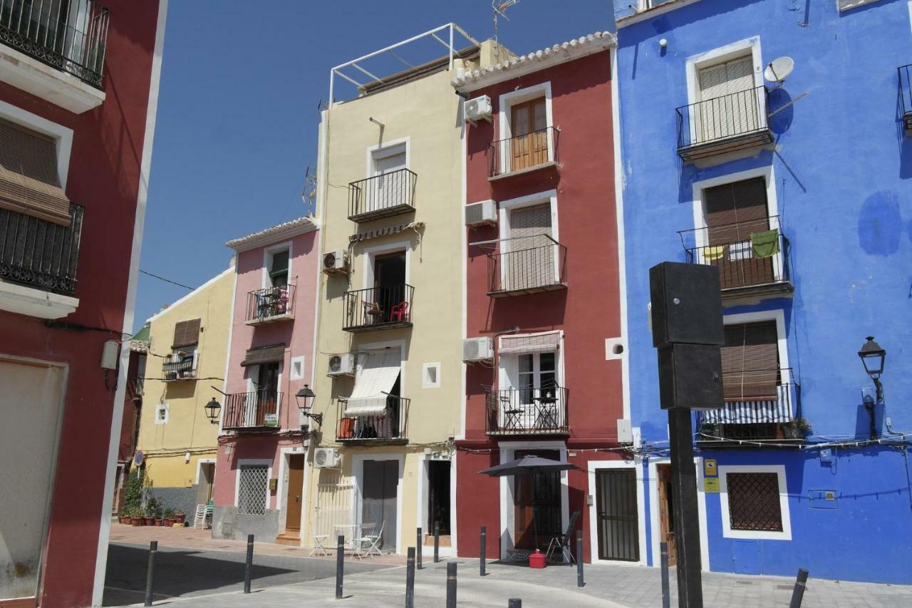 Ar35 Coqueto Apartamento En Primera Linea Del Casco Antiguo Villajoyosa Eksteriør billede